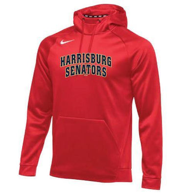 Harrisburg Senators Men's Nike Red Therma Hoodie