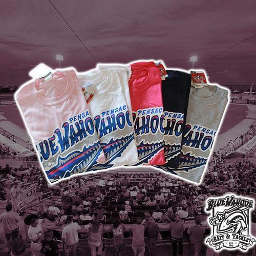 Pensacola Blue Wahoos Adult Basic Blue Wahoos T-Shirt