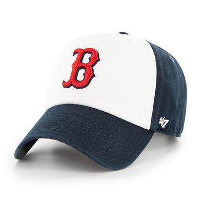 Boston Red Sox 47 Brand 2-tone Navy & White Hat with Red B