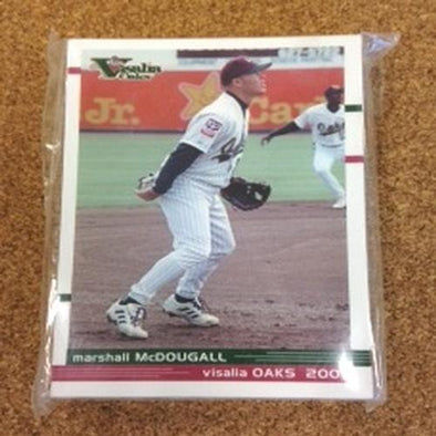 Visalia Rawhide 2001 Oaks Team Card Set