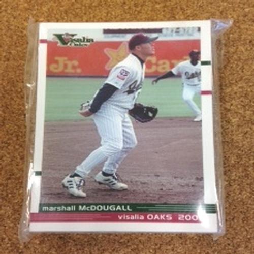 Visalia Rawhide 2001 Oaks Team Card Set