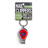 NAIL CLIPPER KEY RING W/BONUS FILE