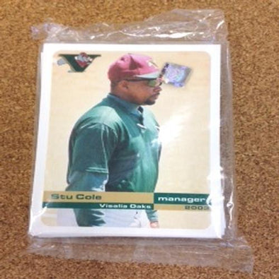 Visalia Rawhide 2003 Oaks Team Card Set
