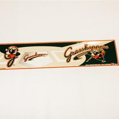 Greensboro Grasshoppers Bumper Sticker - Plate