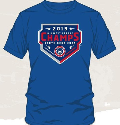 South Bend Cubs MWL Champions Tee 1