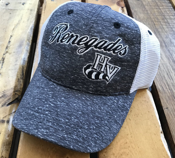 Hudson Valley Renegades Cap (Bimm Ridder)-Heathered Grey Tech & White Mesh