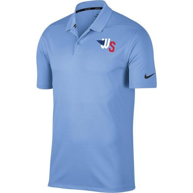 VICTORY SOLID POLO-LIGHT BLUE