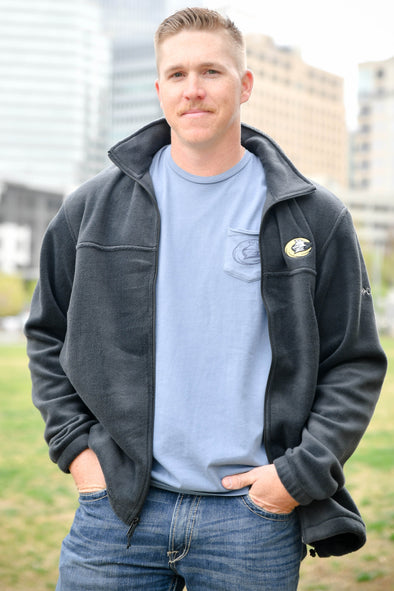 Charlotte Knights Flanker Full Zip Fleece Jacket