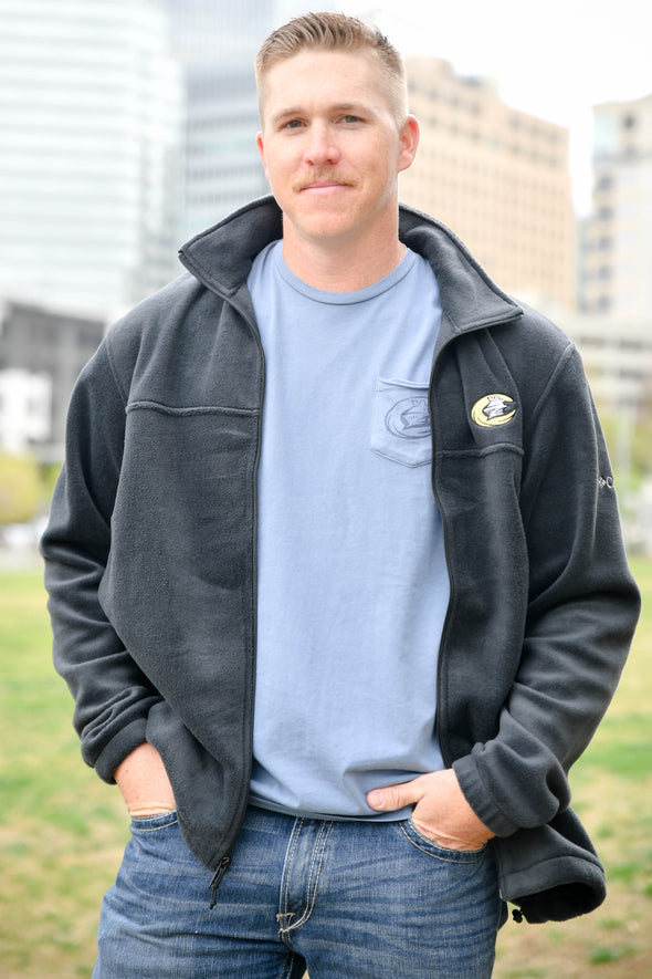 Charlotte Knights Flanker Full Zip Fleece Jacket