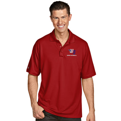 PIQUE XTRA-LITE POLO-RED