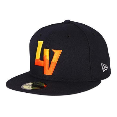Kids' Las Vegas Aviators New Era On-Field Road Navy 59Fifty Fitted Hat