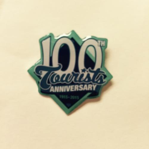 Asheville Tourists 100th Anniversary Lapel Pin