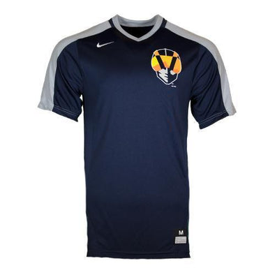 Men's Las Vegas Aviators Nike Left Chest Aviator Vapor Navy/Gray Dri-Fit Polyester Jersey