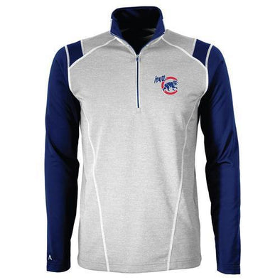 Iowa Cubs Men's Automatic Pullover, Gray/Blue