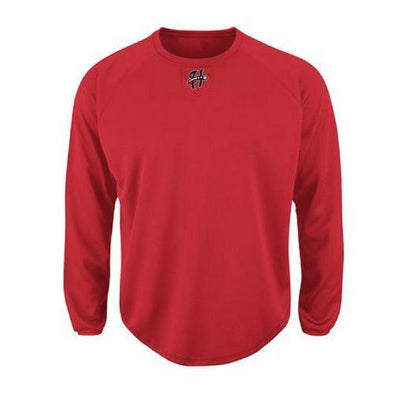 Harrisburg Senators Majestic Home Plate Tech Pullover - Men's