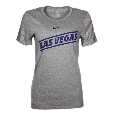 Women's Las Vegas Aviators Nike Road Jersey Replica Gray Blend Short Sleeve T-Shirt