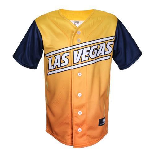 Kids' Las Vegas Aviators OT Sports Road ALT Replica Gradient/Blue Polyester Jersey