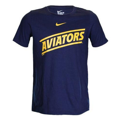 Kids' Las Vegas Aviators Nike Home Jersey Replica Navy Cotton Short Sleeve T-Shirt