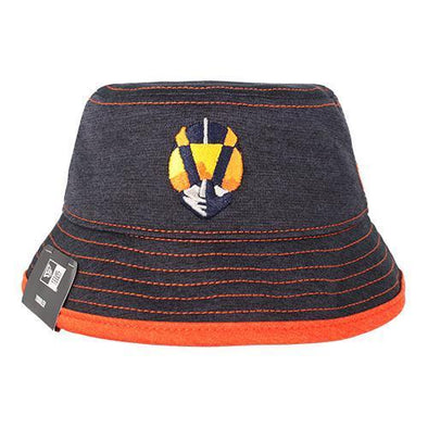 Kids' Las Vegas Aviators New Era Aviator Navy/Orange Shadowed Stretch Bucket Hat