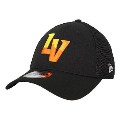 Las Vegas Aviators New Era LV Neo Black 39Thirty Stretch Fit Hat