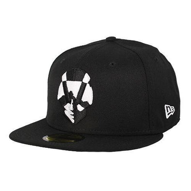 Las Vegas Aviators New Era Aviator Black/White 59Fifty Wool Fitted Hat