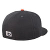 Las Vegas Aviators New Era Aviator Graphite/Orange 59Fifty Fitted Hat