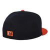 Las Vegas Aviators New Era Aviator Navy/Orange 59Fifty Fitted Hat