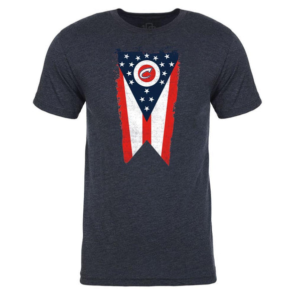 Columbus Clippers 108 Stitches Ohio Flag tee