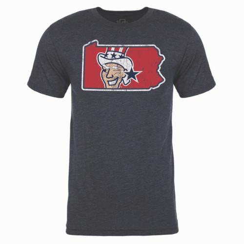 Harrisburg Senators 108 Stitches Uncle Slam "State" Tee