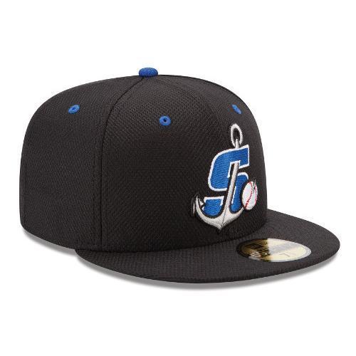 Stockton Ports On-Field Fitted Batting Practice Hat