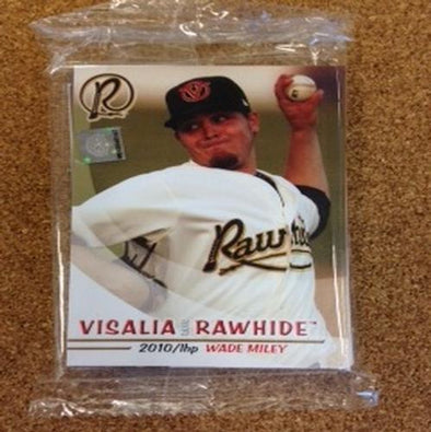 Visalia Rawhide 2010 Rawhide Card Set