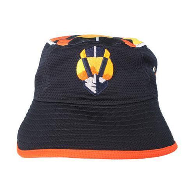Las Vegas Aviators New Era Aviator Topper Navy/Orange Shadowed Stretch Bucket Hat