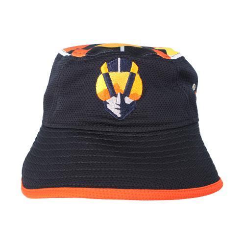 Las Vegas Aviators New Era Aviator Topper Navy/Orange Shadowed Stretch Bucket Hat