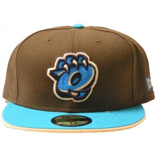 Orem Owlz New Era 5950 Brown/Blue O Claw