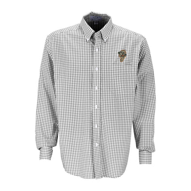 Vantage Gingham Check Shirt - Gray