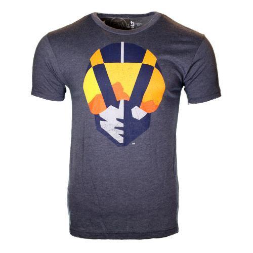 Men's Las Vegas Aviators 108 Stitches Aviator Razorback Navy Tri-Blend Short Sleeve T-Shirt