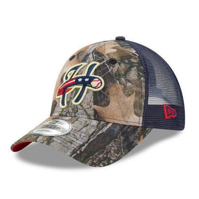 Harrisburg Senators New Era 9Forty TrueTimber Trucker Cap
