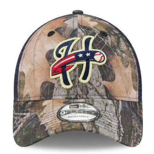 Harrisburg Senators New Era 9Forty TrueTimber Trucker Cap