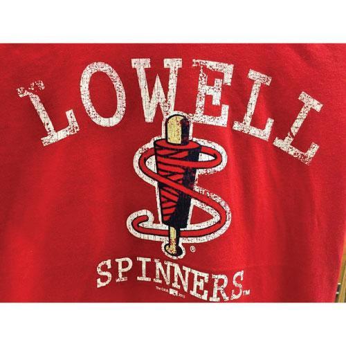 Lowell Spinners W's Retro Logo Tee Lowell Spinners