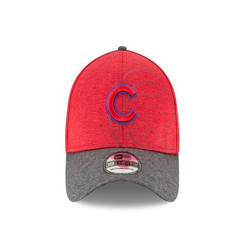 Chicago Cubs 3930 Logo Peek Cap, Red