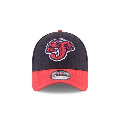 Jacksonville Jumbo Shrimp New Era Heather Fix 39Thirty