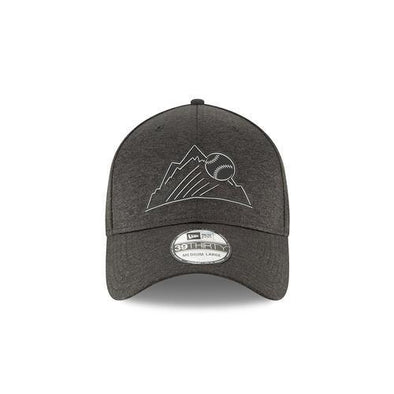 Boise Hawks Mens Colorado Rockies New Era Black 2018 Clubhouse Collection Classic 39THIRTY