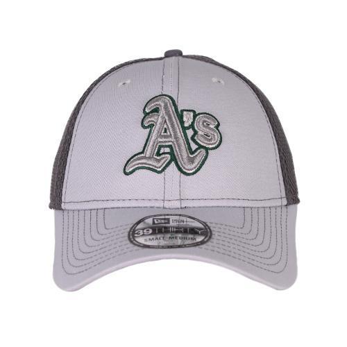 Oakland Athletics New Era Grayed Out Neo 39Thirty Stretch Fit Hat