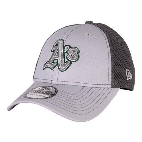 Oakland Athletics New Era Grayed Out Neo 39Thirty Stretch Fit Hat