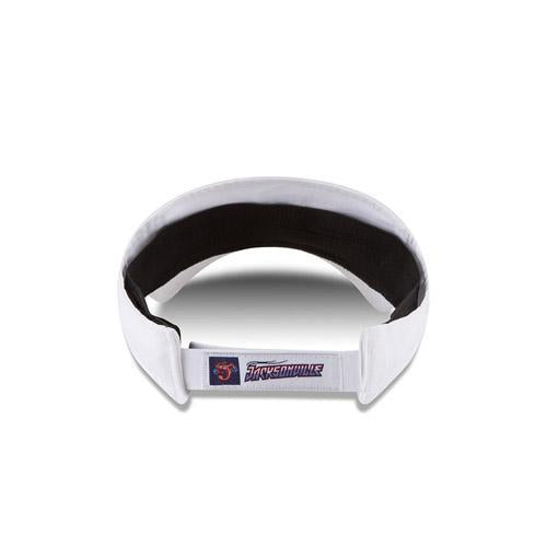Jacksonville Jumbo Shrimp New Era Dugout Redux White Visor