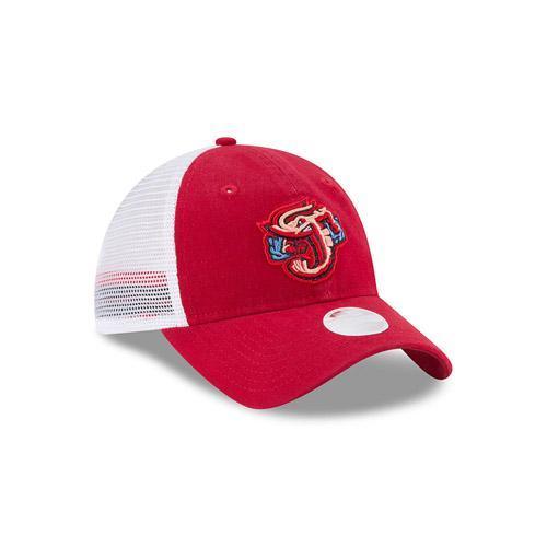 Jacksonville Jumbo Shrimp New Era Ladies Trucker Shine 9Twenty