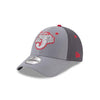 Jacksonville Jumbo Shrimp New Era The League Gray Pop 9Forty