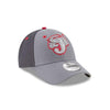 Jacksonville Jumbo Shrimp New Era The League Gray Pop 9Forty