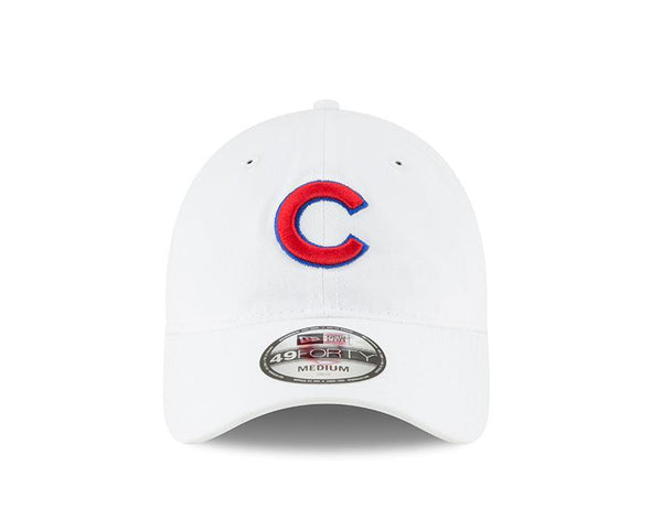 Chicago Cubs Core Fitted "C" Cap, White