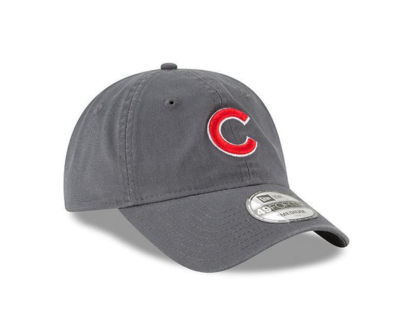Chicago Cubs Core Fitted "C" Cap, Graphite